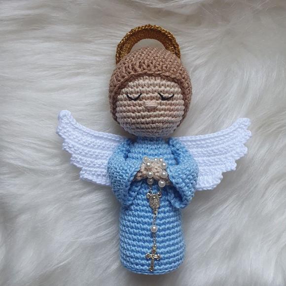 Anjo Amigurumi – Artesanato em Crochê Exclusivo