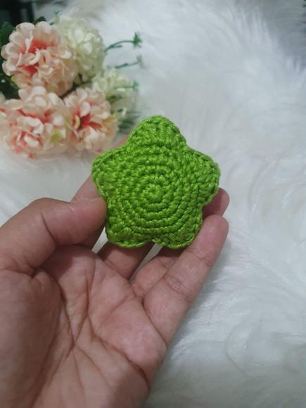 Aplique Estrela de Croche Amigurumi