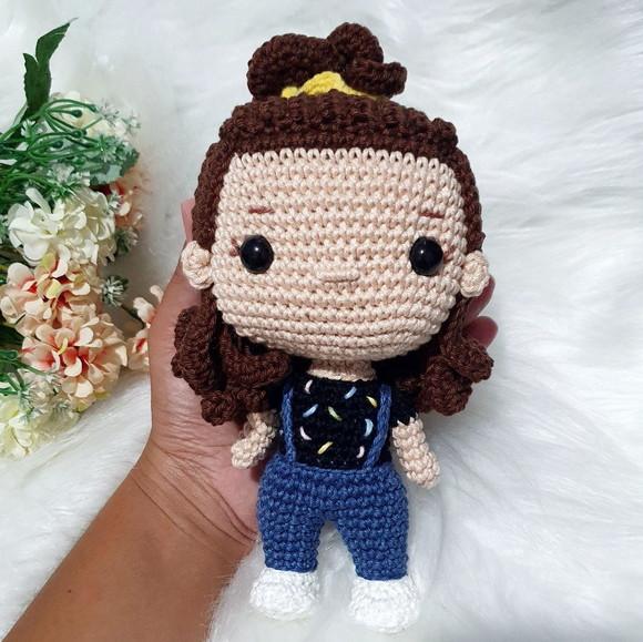 Boneca Eleven Amigurumi – Crochê Artesanal Exclusivo