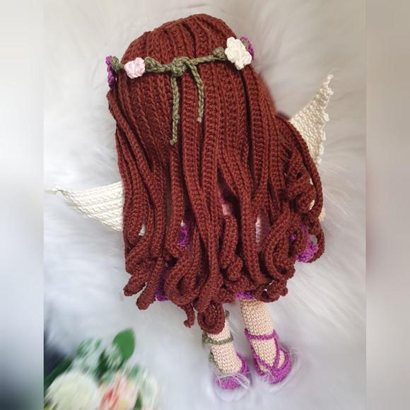Boneca Fada Amigurumi