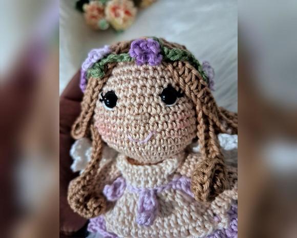 Boneca Fada Amigurumi – Crochê Artesanal Encantado