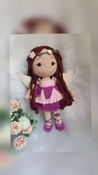 Boneca Fada Amigurumi