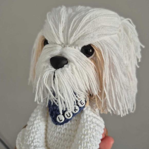 Cachorro Amigurumi Shih Tzu Amigurumi