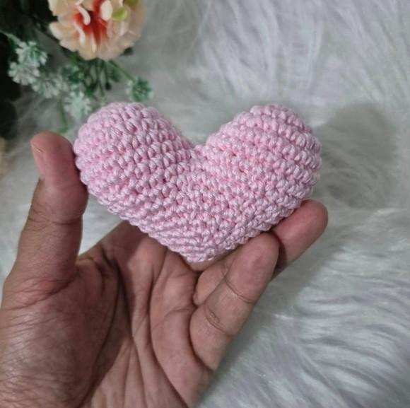 Coração Amigurumi