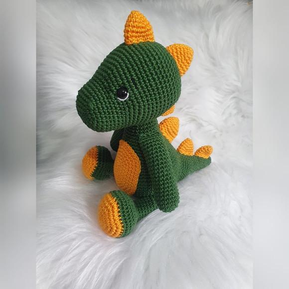 Dinossauro Amigurumi