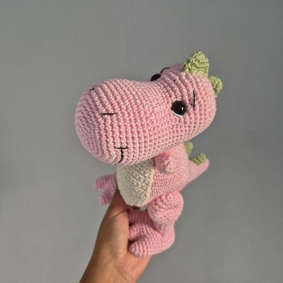 Dinossauro Trex Amigurumi de croche