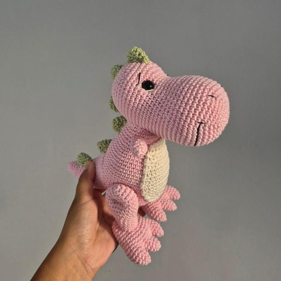 Dinossauro Trex Amigurumi de croche