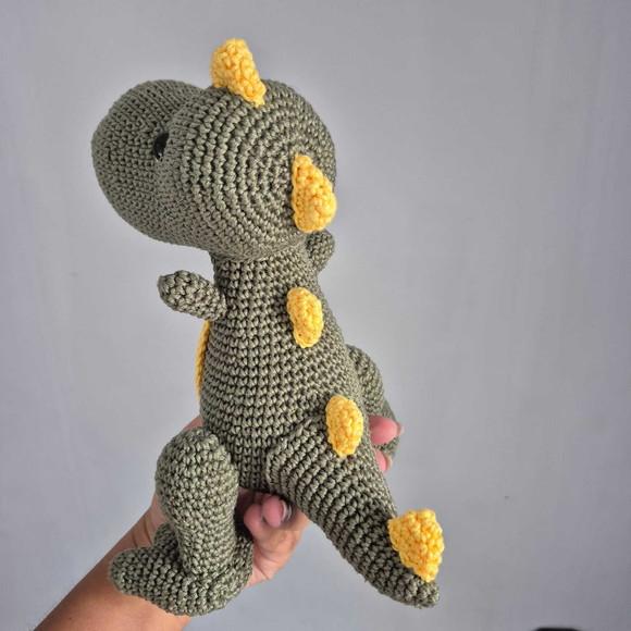 Dinossauro Trex Amigurumi de croche