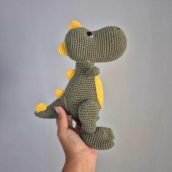 Dinossauro Trex Amigurumi de croche