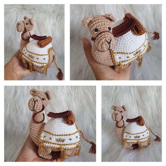 Dromedário Amigurumi – Crochê Artesanal Exclusivo