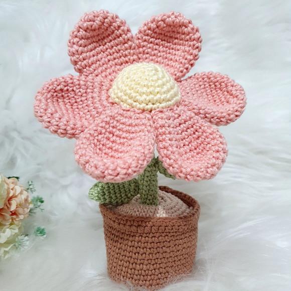 Flor Amigurumi – Crochê Artesanal Exclusivo