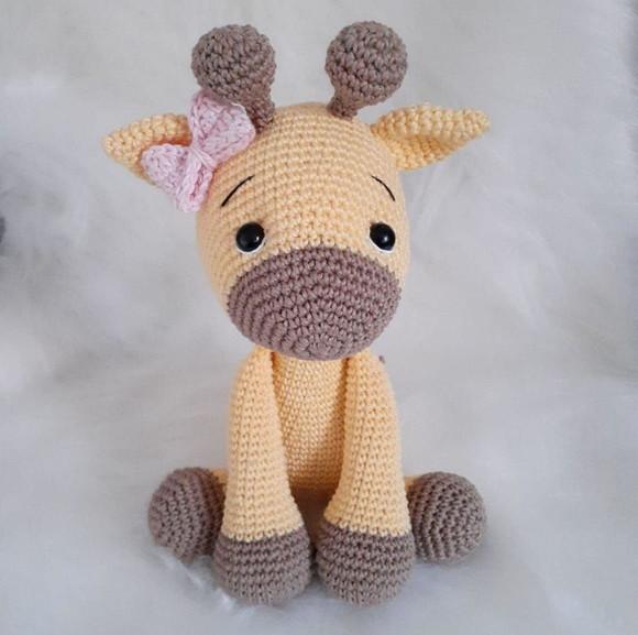Girafa Amigurumi