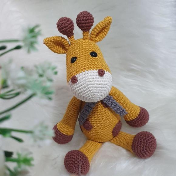 Girafa amigurumi