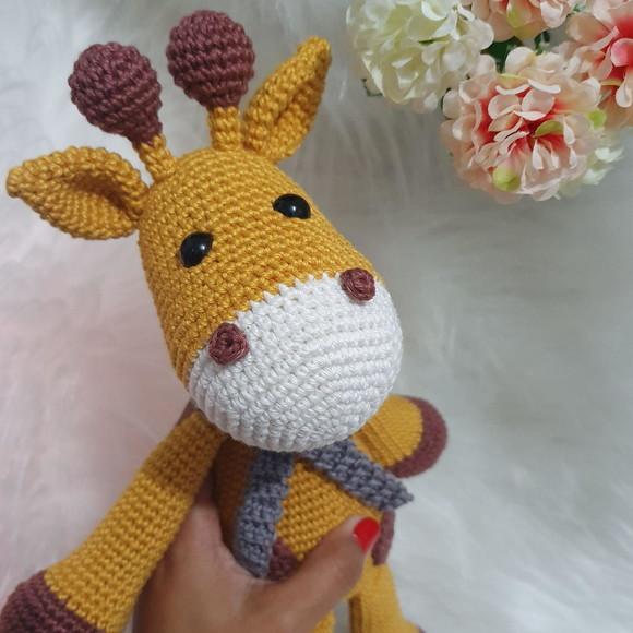 Girafa amigurumi
