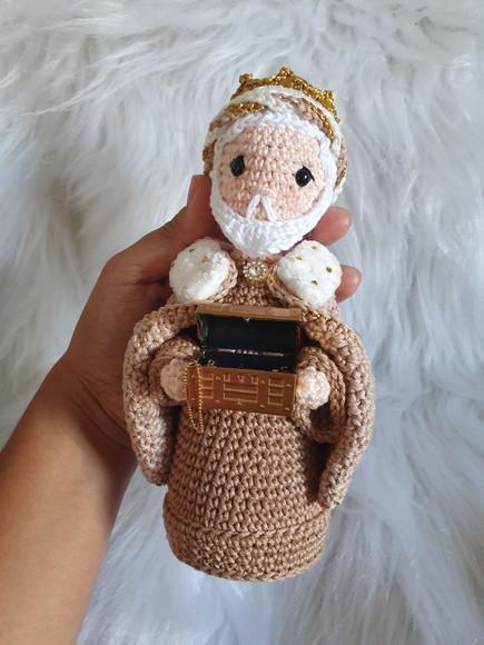 Três Reis Magos Amigurumi – Artesanato Exclusivo em Crochê