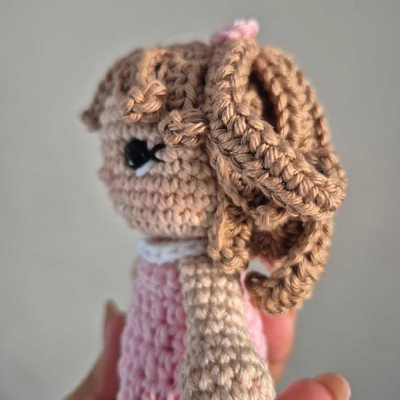 Mini Boneca Ceci Amigurumi – Crochê Artesanal Exclusivo
