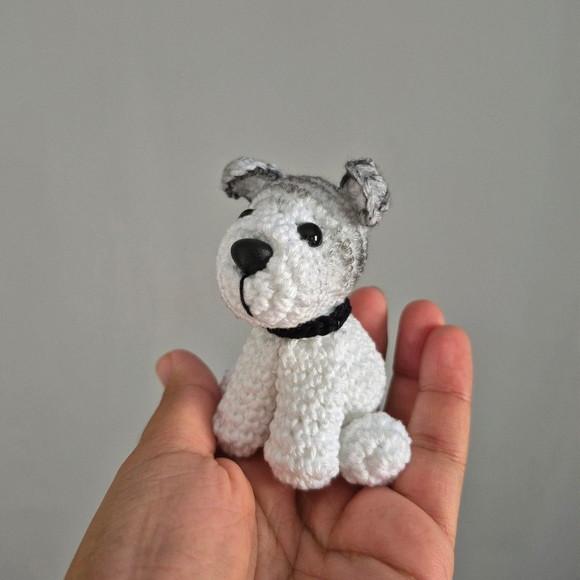 Mini Cachorro Amigurumi 8 cm