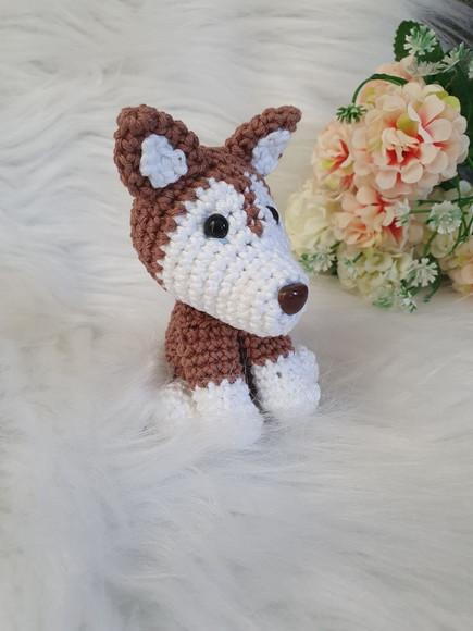 Mini Cachorro Amigurumi