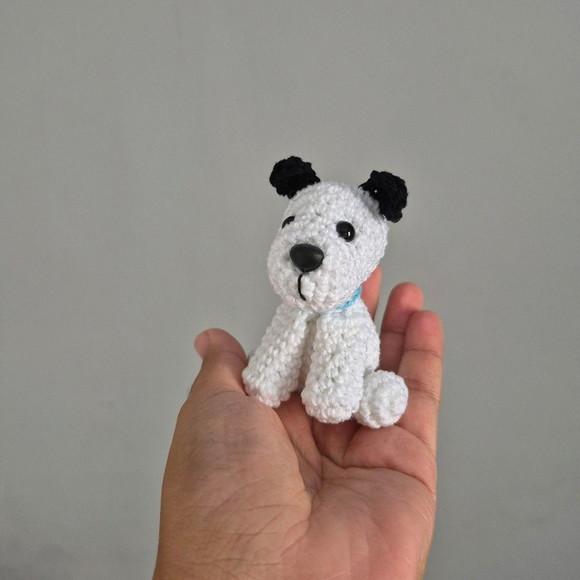 Mini Cachorro Amigurumi 8 cm