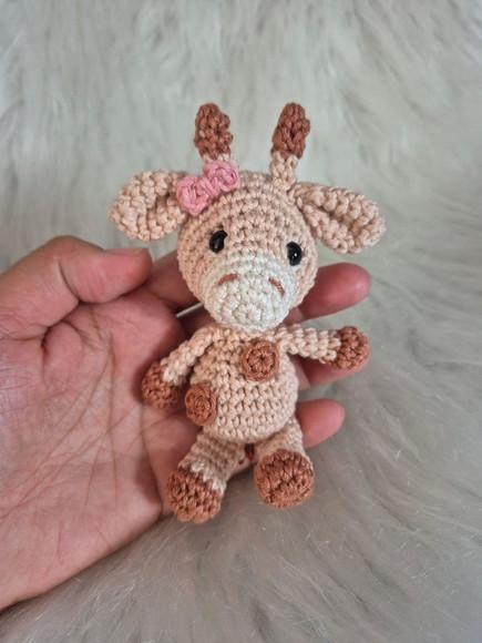 Mini Girafa amigurumi