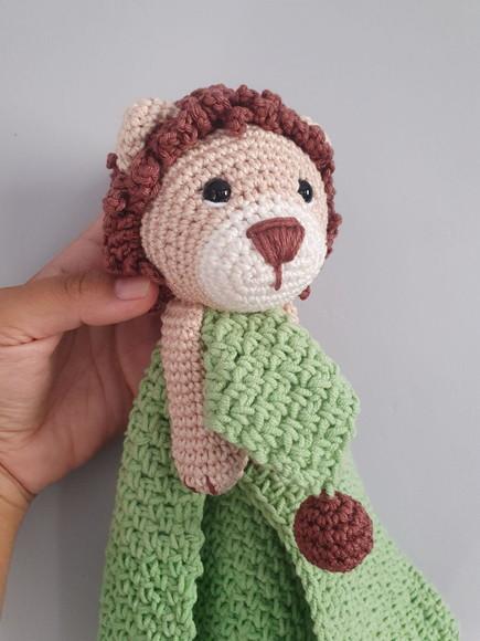 Naninha Amigurumi Leão