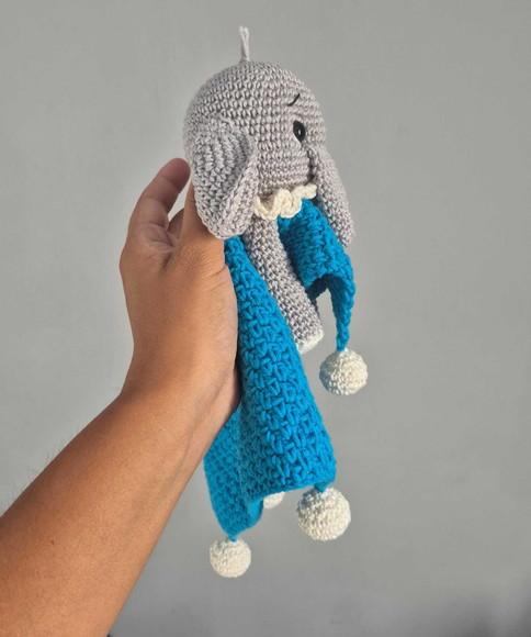 Naninha Elefante Amigurumi