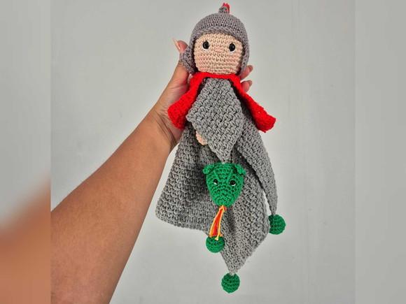 Naninha São Jorge Amigurumi