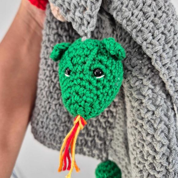 Naninha São Jorge Amigurumi