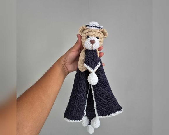 Naninha Urso Marinheiros Amigurumi