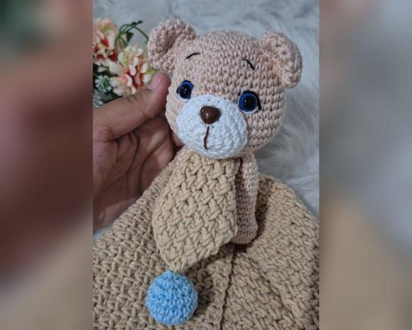 Naninha Urso Amigurumi