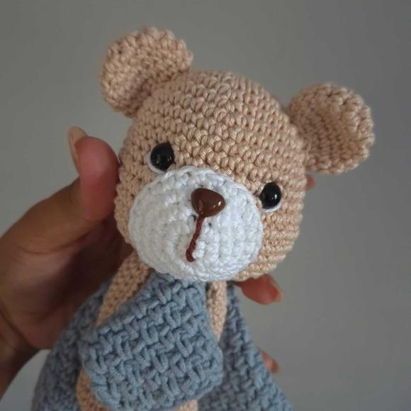 Naninha Urso Amigurumi