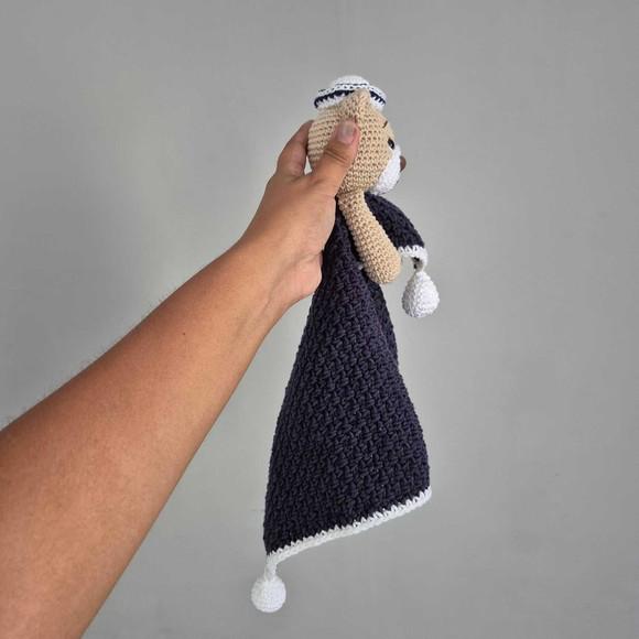 Naninha Urso Marinheiros Amigurumi