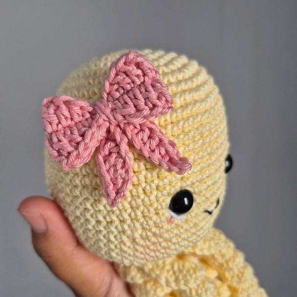 Polvo Crochê Amigurumi