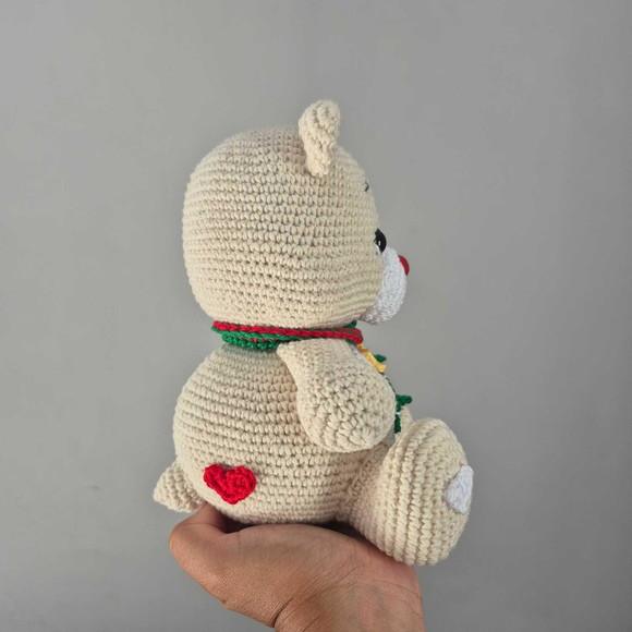 Ursinhos Carinhosos de Natal Amigurumi – Crochê Artesanal