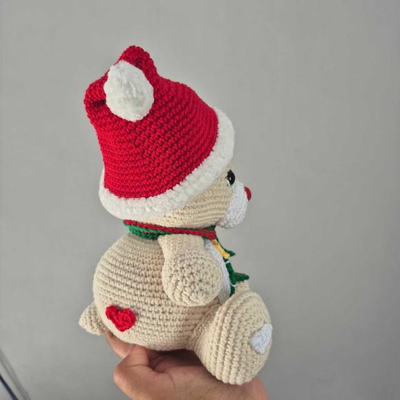Ursinhos Carinhosos de Natal Amigurumi – Crochê Artesanal