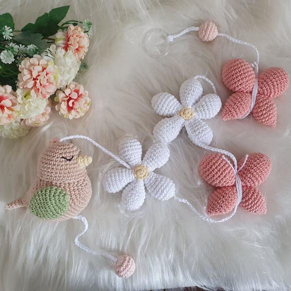 Varal para Cortina Amigurumi passaro