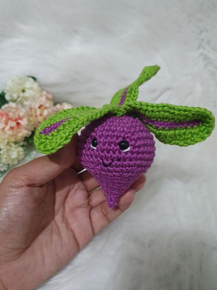 Verduras e Legumes Amigurumi