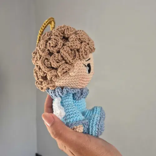 Anjo Amigurumi – Artesanato em Crochê Exclusivo