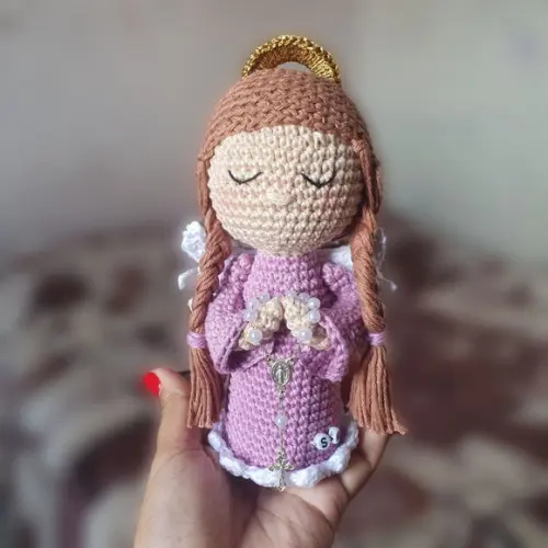 Anjo Amigurumi – Artesanato em Crochê Exclusivo