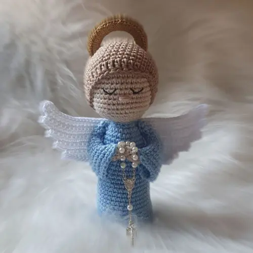 Anjo Amigurumi – Artesanato em Crochê Exclusivo