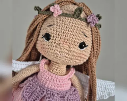 Boneca Fada Amigurumi – Crochê Artesanal Encantado