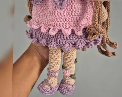 Boneca Fada Amigurumi – Crochê Artesanal Encantado