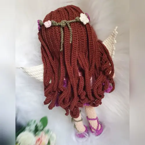 Boneca Fada Amigurumi