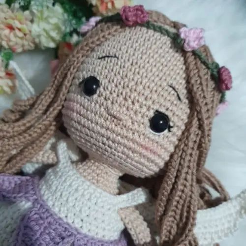 Boneca Fada Amigurumi