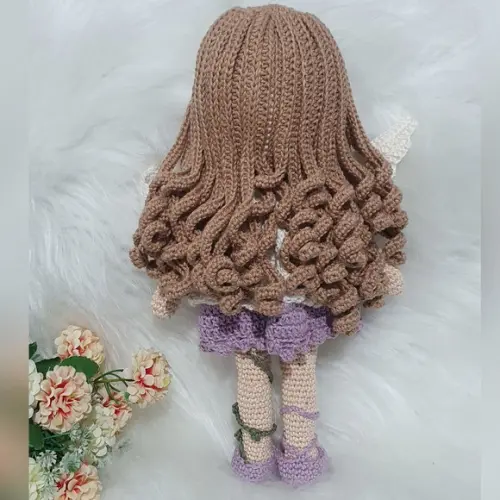 Boneca Fada Amigurumi