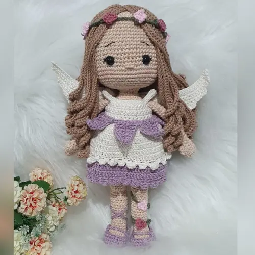 Boneca Fada Amigurumi