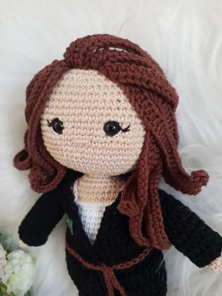 Boneca Judo / Jiu-jitsu Amigurumi Crochê Art