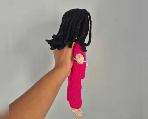 Boneca Judo / Jiu-jitsu Amigurumi Crochê Artesanal Esportivo