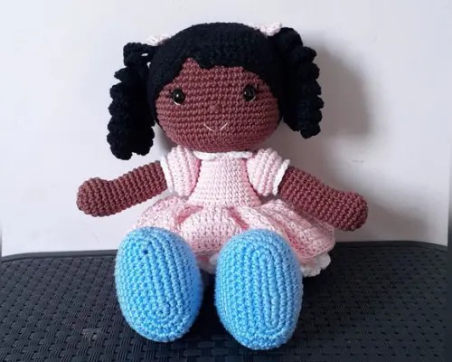 Boneca Melissa Amigurumi