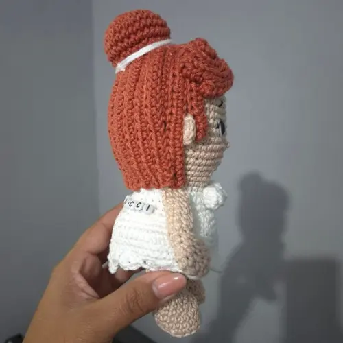 Boneca Wilma Amigurumi – Crochê Artesanal Único